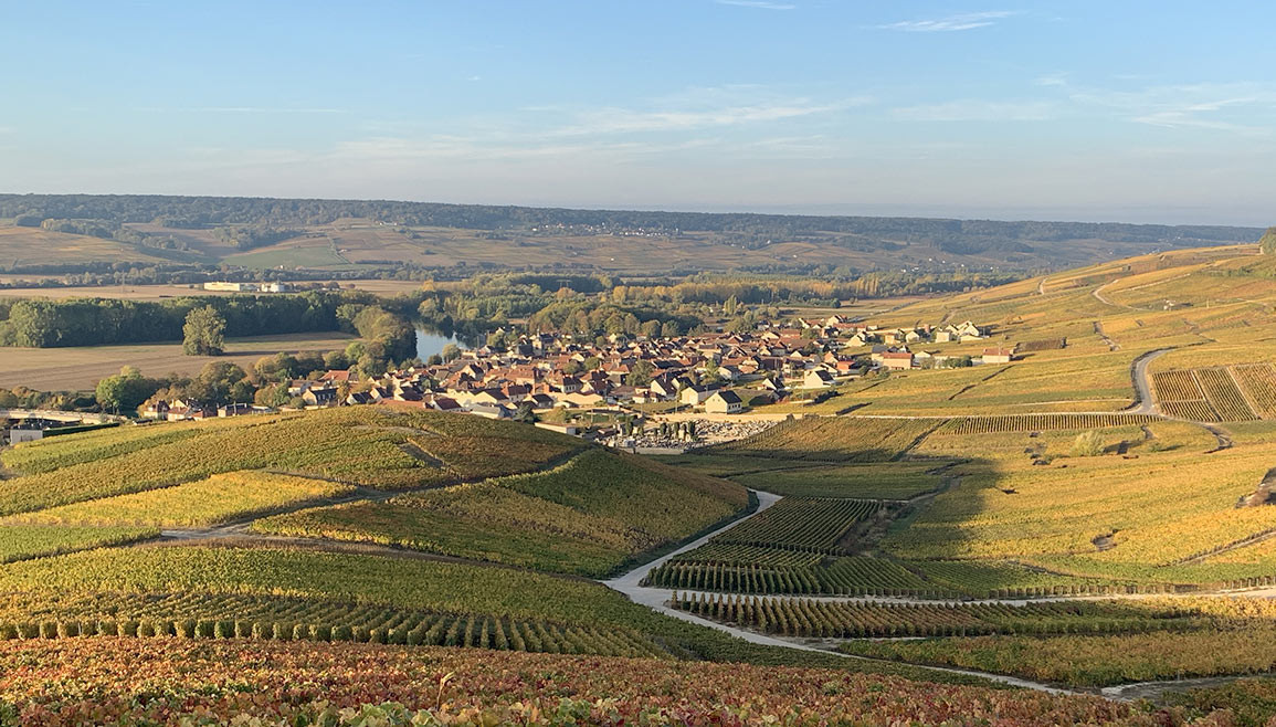 In the heart of Champagne region